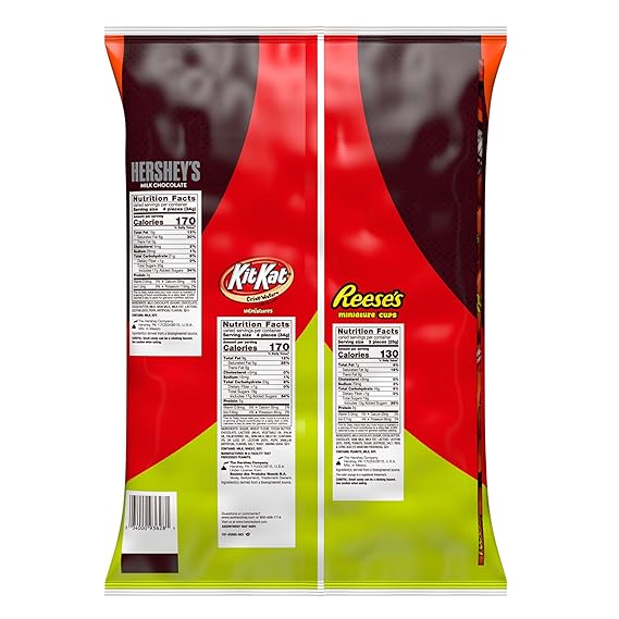 HERSHEY'S, KIT KAT and REESE'S Assorted Milk Chocolate Candy Bulk Bag, 80.32 oz (265 Pieces) - Image 5