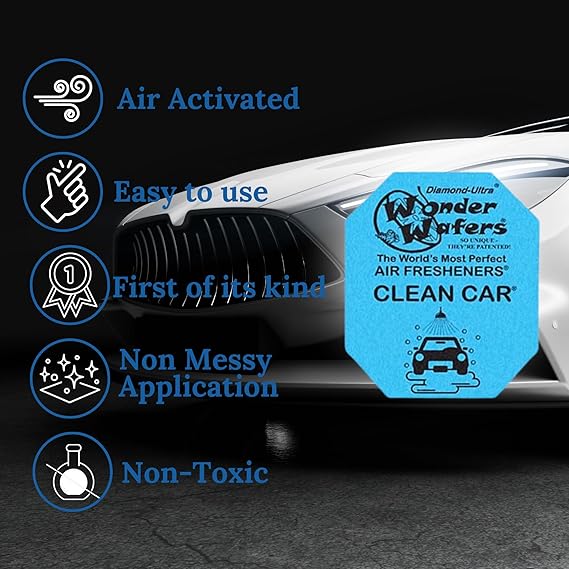 Wonder Wafers 250 Count Clean Car Unwrapped Automobile Professional Use Air Fresheners Car and Truck Detail - Image 5