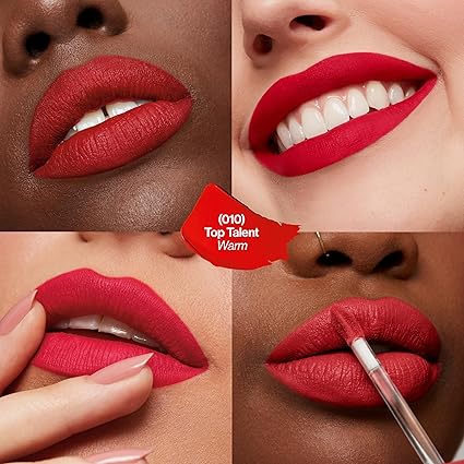 Revlon ColorStay Limitless Matte Liquid Lipstick, Vegan Formula, No-Budge, Longwear Lip Color, Long Lasting, Lightweight/Comfortable, Waterproof, 010 Top Talent, 0.17 fl oz - Image 5